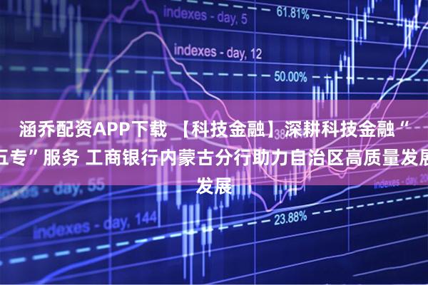 涵乔配资APP下载 【科技金融】深耕科技金融“五专”服务 工商银行内蒙古分行助力自治区高质量发展